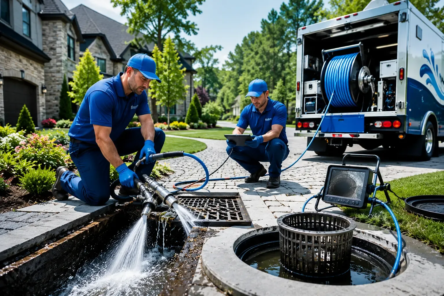 Local outdoor drain cleaning professionals in Scranton, KS